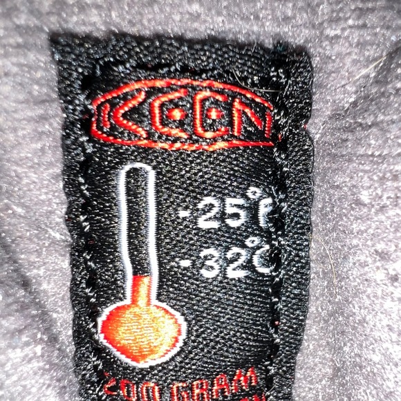 KEEN Winterport II Waterproof Kids Snow Boots Blue Green Insulated US 12 - Picture 8 of 8